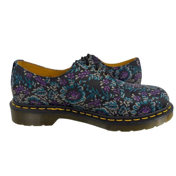 Dr. Martens 1461 Oxford Shoes Floral Jacquard Women's US 10, Mens 9 RARE! - Picture 4 of 11